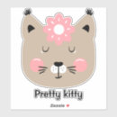 Recherche de joli oiseau autocollants Rose