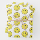 Recherche de sourire papier cadeau Vintage