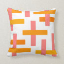 Search for tangerine pillows Mid century