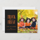 Search for typography halloween cards Trick or treat