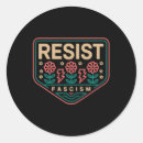 Search for anti fascism stickers Political