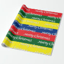 Search for merry christmas wrapping paper Retro