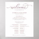 Search for rose gold wedding programs Calligraphy
