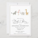 Recherche de police baby shower invitations Aquarelle