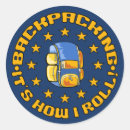 Search for travel backpack stickers Camping