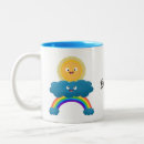 Search for cute cloud mugs Colourful