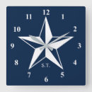 Recherche de capitaine de marine horloges Monogramme