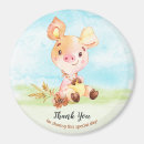 Search for baby shower thank you magnets Girl