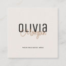 Search for simple front business cards Modern