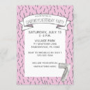 Search for 7 year old birthday invitations Girl