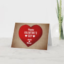 Search for rustic valentines day cards Red heart