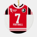 Search for football jersey ornaments Number