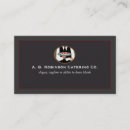 Search for waiter business cards Caterer