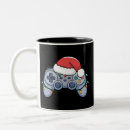 Search for game controller mugs Santa