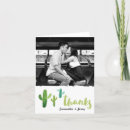 Search for cactus thank you cards Green