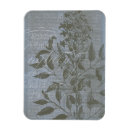 Recherche de bleu de fleur magnets Floral