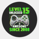 Search for old coins stickers Gamer birthday