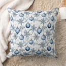 Search for christmas ornament pillows Silver