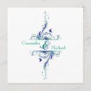 Search for aqua green invitations Flowers