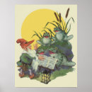 Search for vintage frog art Music