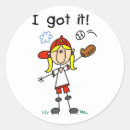 Search for girls baseball stickers Kids