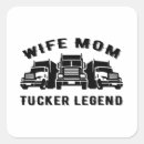 Search for funny trucker stickers Wife