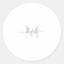 Recherche de lavage autocollants Monogramme