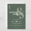 Recherche de dark green wedding invitations Vert foncé