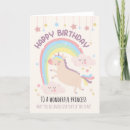 Search for rainbow unicorn birthday cards Girls