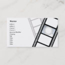 Recherche de filmstrip cartes visite Négatif