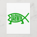 Search for darwin evolution postcards Green