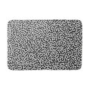 Search for black and white abstract bath mats Geometric pattern