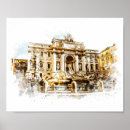 Recherche de fontaine trevi posters Fontana