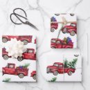 Search for christmas tree truck wrapping paper Watercolor