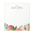 Search for floral notepads Desk