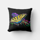 Search for black and yellow butterfly pillows Garden
