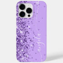 Search for lavender glitter iphone cases Elegant