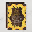 Search for sunflower baby girl shower invitations For her