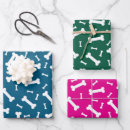Recherche de canine wrapping paper Blanc