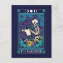 Recherche de tarot cartes postales Sorcière