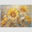 Search for sunflower decoupage tissue paper Autumn