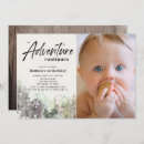Search for bear 1st birthday invitations Forest