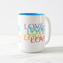 Search for inclusion mugs Love is love