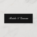 Recherche de marié jeune mariée cartes visite Épouser