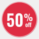 Search for price labels 50 percent off