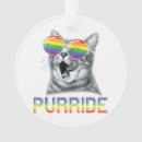 Search for rainbow cat ornaments Gay