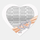 Recherche de ruban orange autocollants Coeur