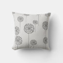 Search for dandelion pillows Decorative