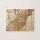 Search for road map puzzles Vintage