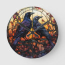 Search for stained glass clocks Gothic